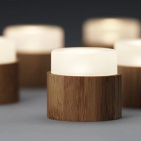 Duni - Mini Lamp Holder Bamboo