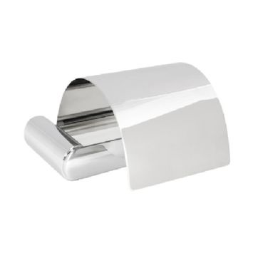 TOILET PAPER HOLDER WITH COVER – BRASS PREMIUM RANGE
